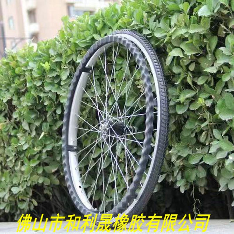 Rubber solid tire