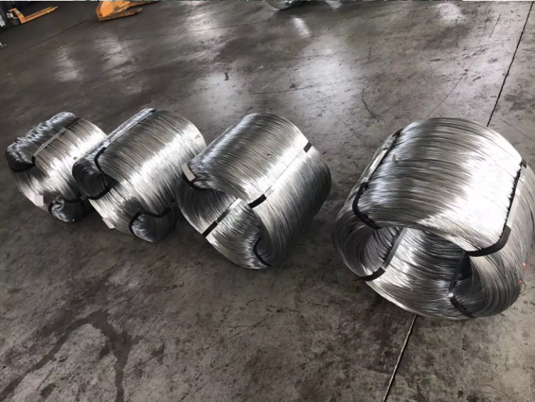 hot dip low carbon Galvanized steel wire for armouring cables 