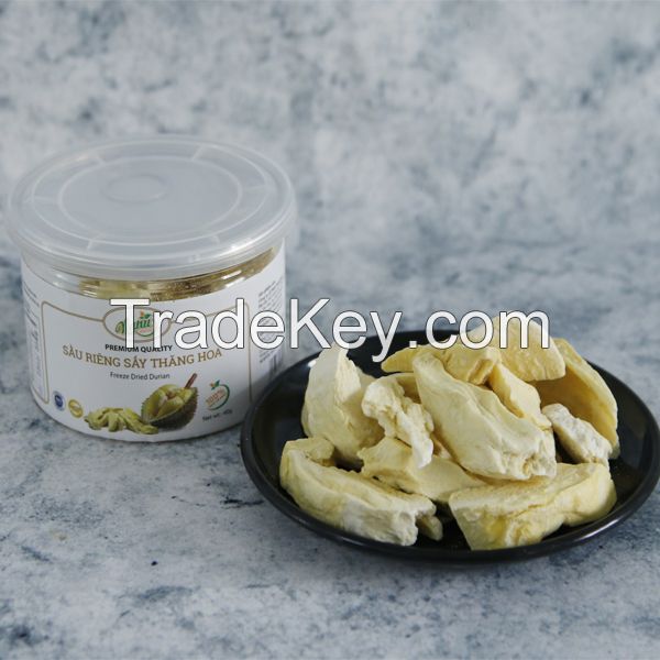 Freeze dried durian