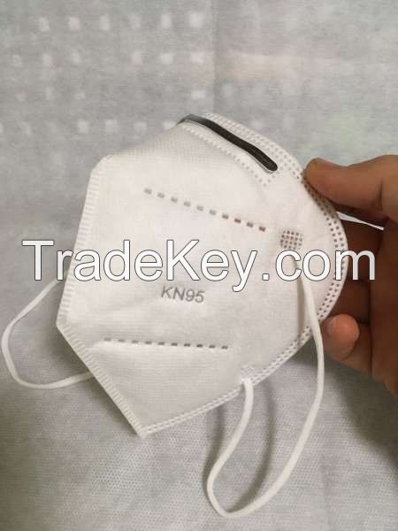Reusable Nonwoven KN95 Folding Protector Face Mask 