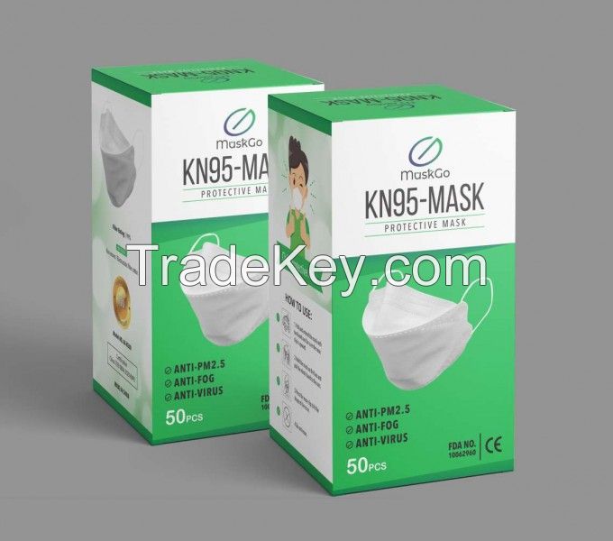 In Stock N95 Masks 99% Filtering 5 Layer Reusable KN95 Respirator Face FFP2 Mask 