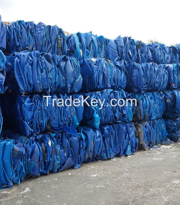 Hdpe Blue Drum Scrap/TOP GRADE HDPE BLUE DRUM PLASTIC SCRAPS FOR SALE