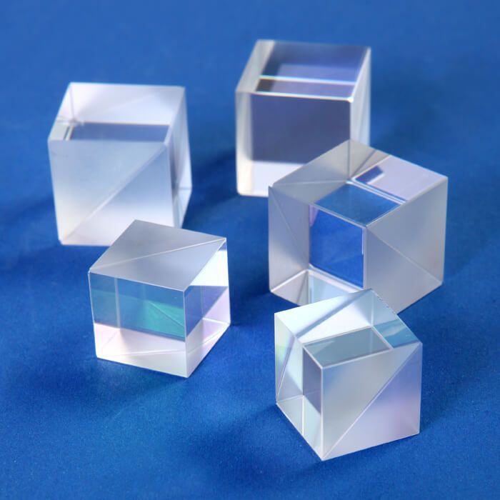 Custom Cube Beamsplitter Polarizing or Non Polarizing Optical Beam Splitter