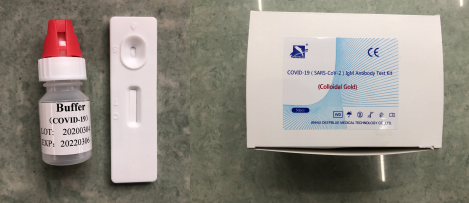   coronavirus test kits