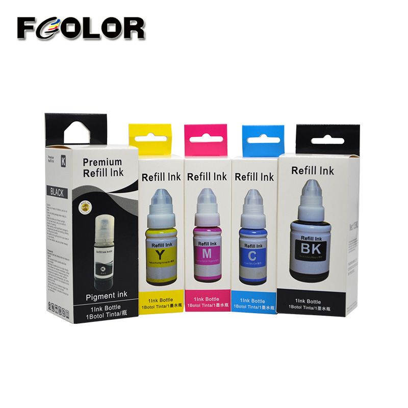 G1400 G2400 G3400 Printer Refillable water based Dye ink for Canon GI-490 