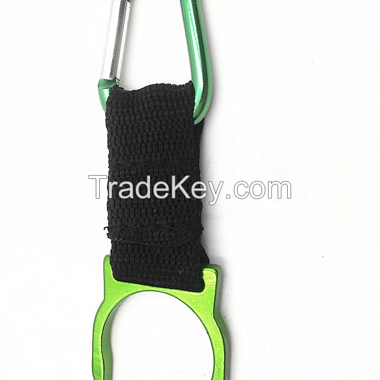  Lanyard Snap Clip Hook with bottle opener  Buckle Keychain Keyring Hiking Climbing NEW