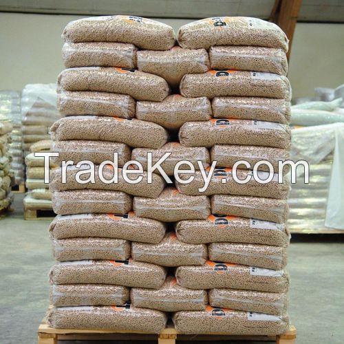 Pine wood pellets