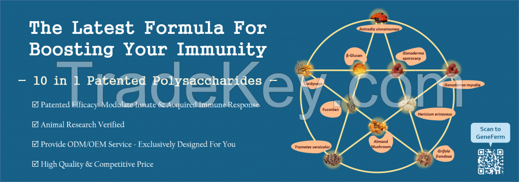 10 in 1 Patented Polysaccharides