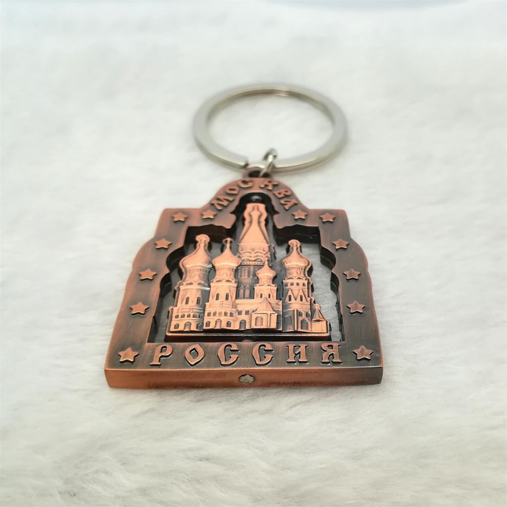 Travel souvenir keychain