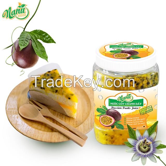 Tropic Passion Fruit Juice Contain Seed - Email: *****