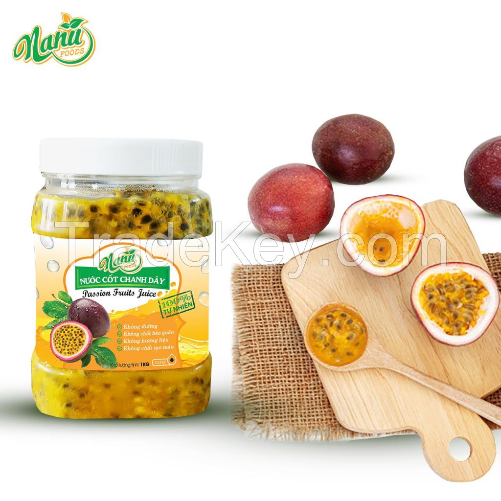 Tropic Passion Fruit Juice Contain Seed - Email: *****