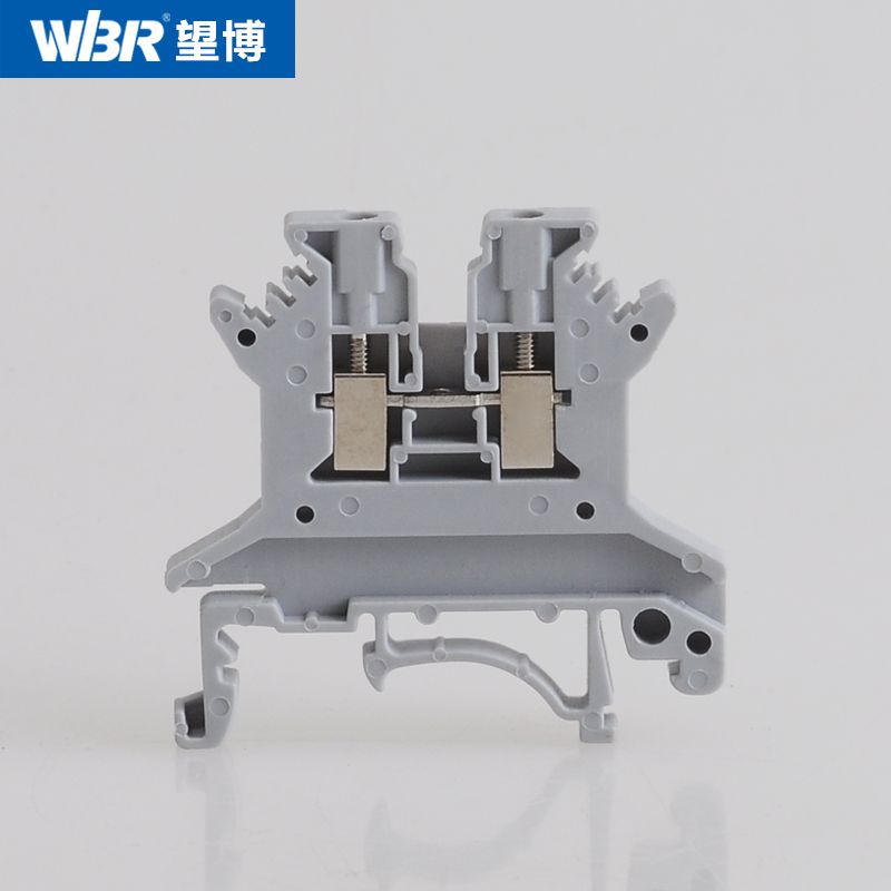 DIN rail terminal block screw terminal voltage connector UK1.5N