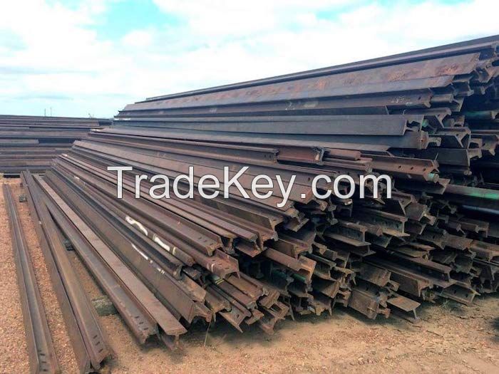 high quality used rails R50/R65  , Hms 1 and 2 scraps