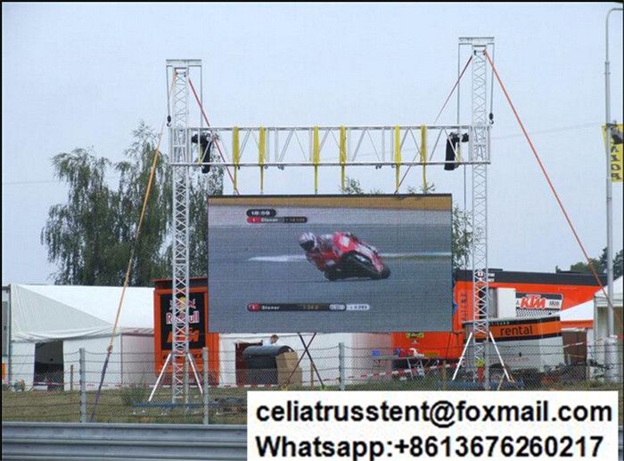 LED screen truss system design