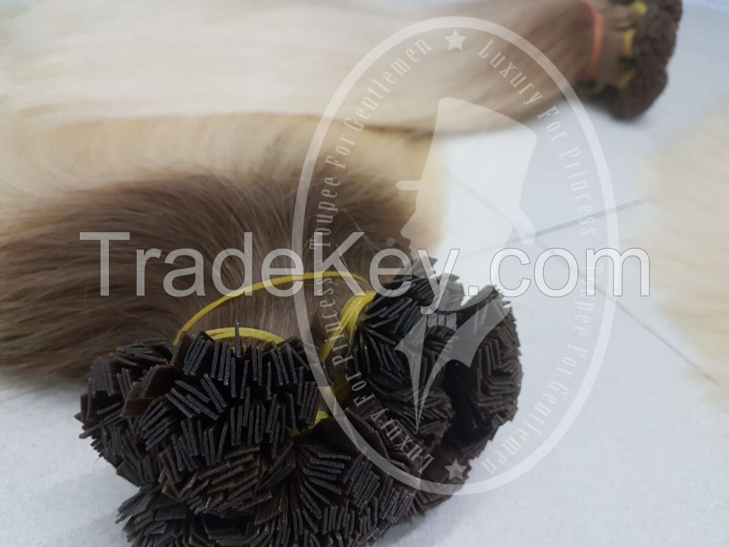 Pre-bonded hair extensions, 