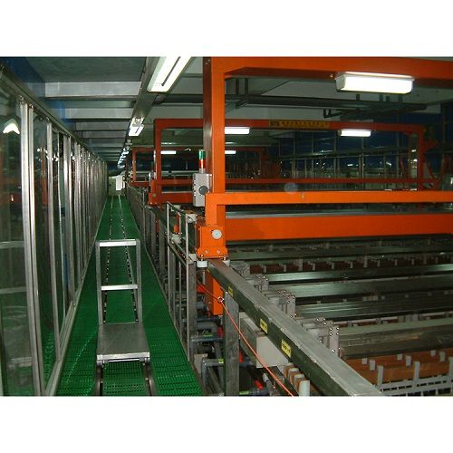 Vertical copper nickel chrome electroplating line for hardware 