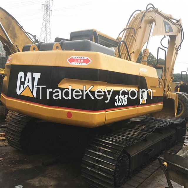 USED Caterpillar 320B crawler excavator for sale 