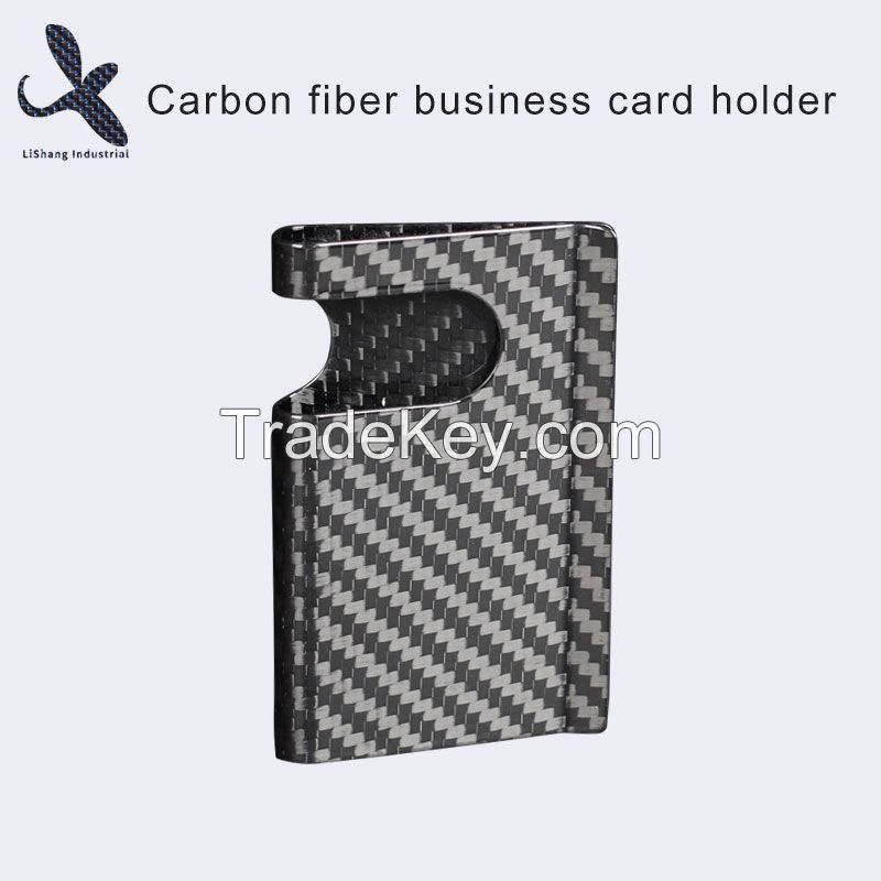 Carbon fiber card holder