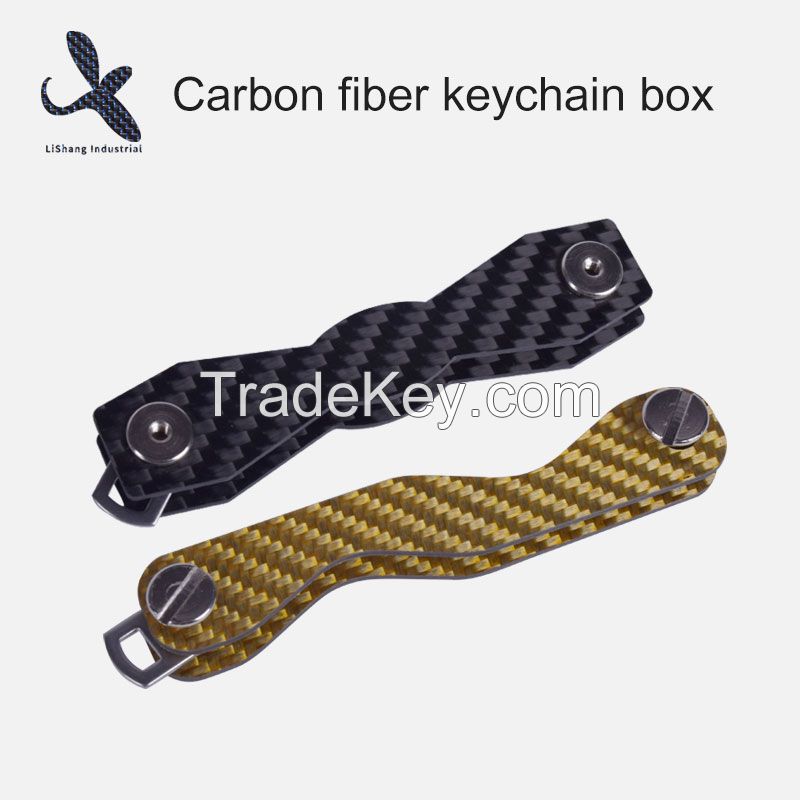 Carbon fiber key organizer