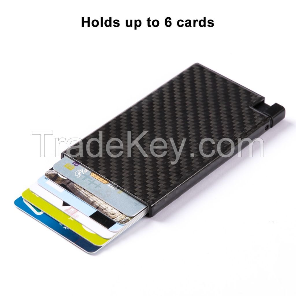 Slim carbon fiber man Wallet for Men