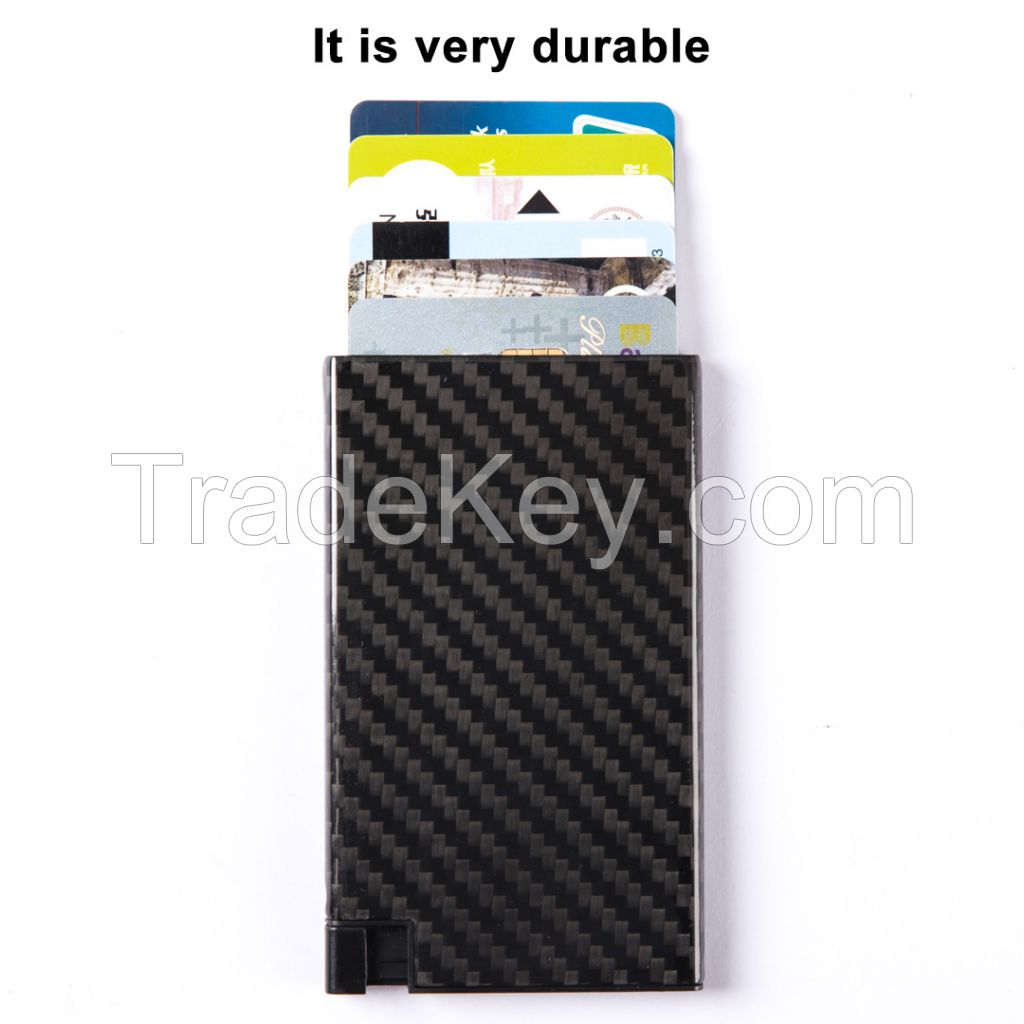 Slim carbon fiber man Wallet for Men