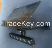 solar energy wall washer   with panel  battery