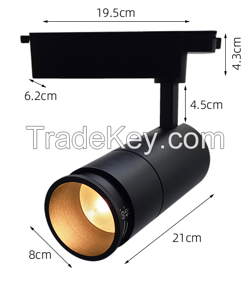 track light 15-35w  gobo light  