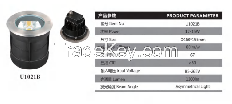 Under Ground light  stianless body IP68 BREATH STAR LIGHT