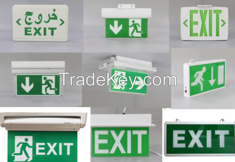 EXIT  ENTRANCE  EMERGENCY LED LIGHT