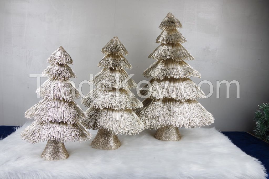 2021 latest Christmas tree gold home indoor decorations