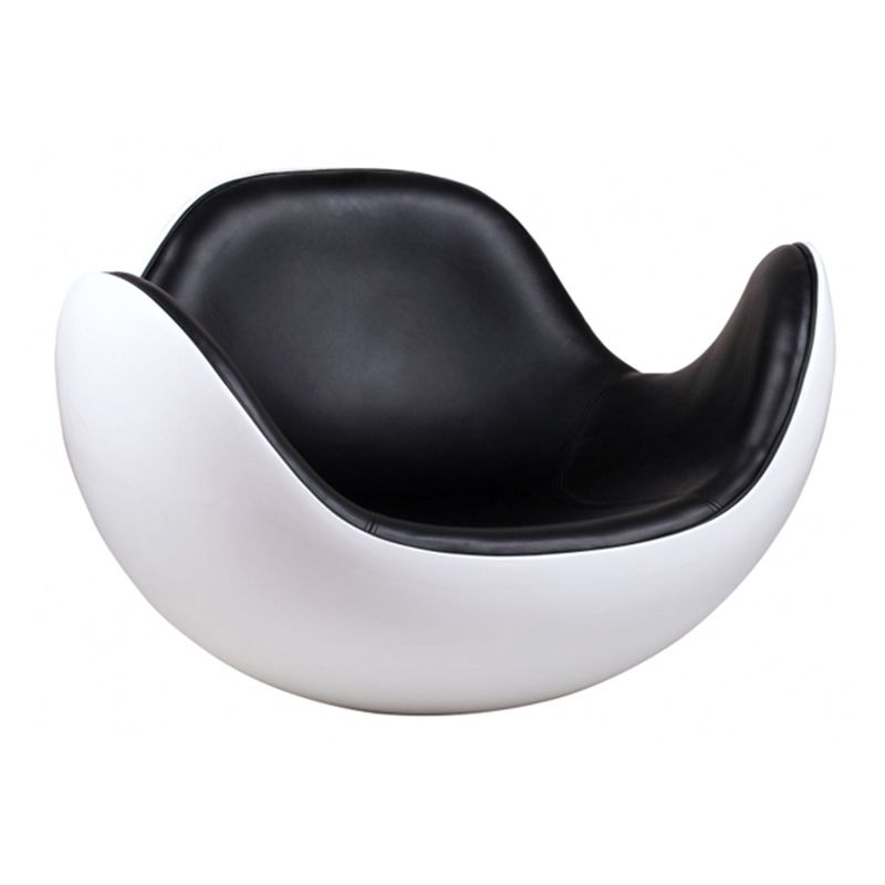 Modern Fiberglass Material Ball Shaped placentero lounge chair for living room 