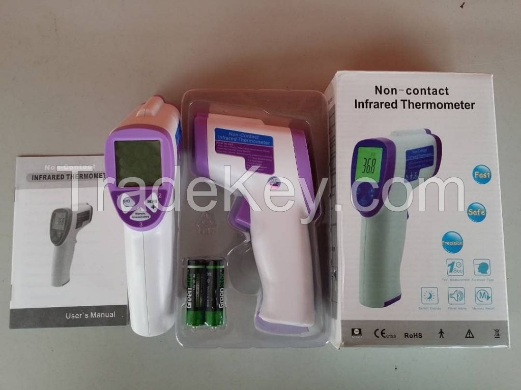 Non Contact Body Object Digital Beeper Alarm Infrared Thermometer 