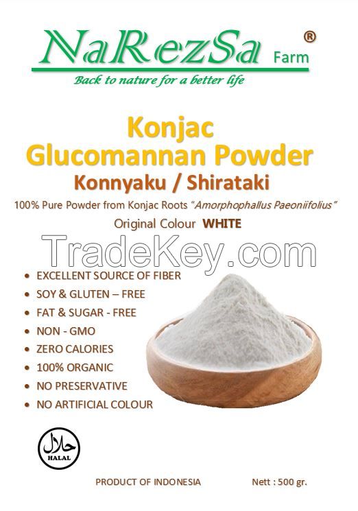 Konjac Glucomannan Powder