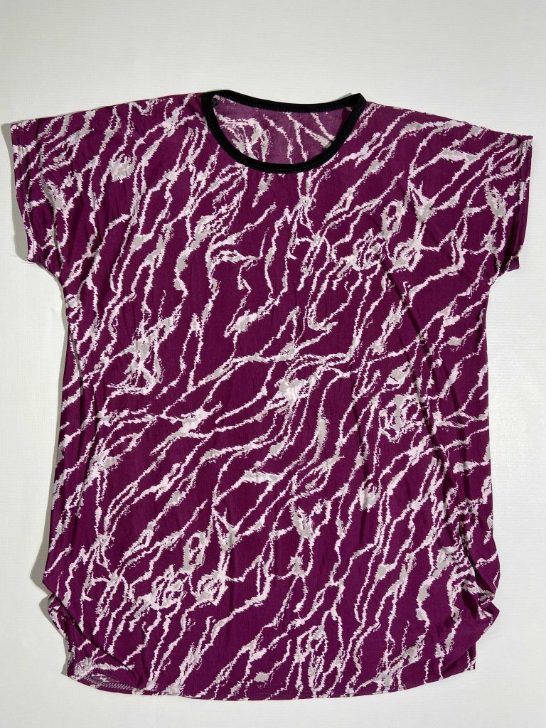 Womens  Round Neck T-shirt Tee