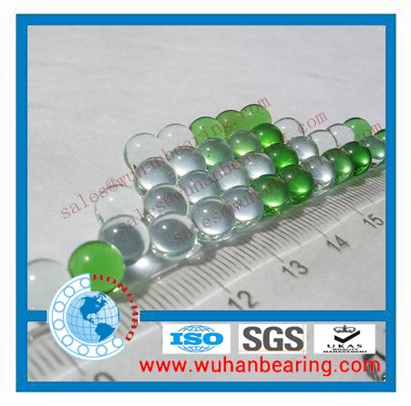 glass balls, plastic balls and other material