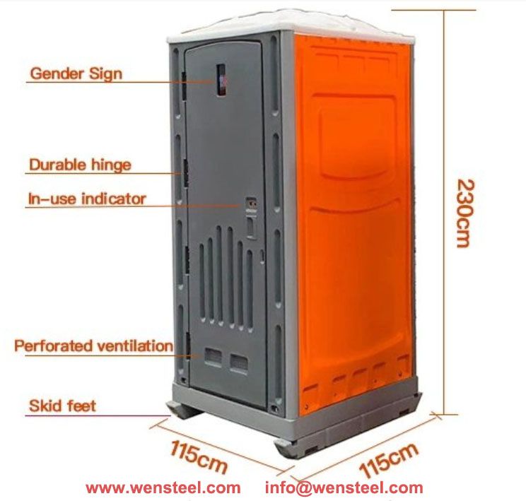 WEN STEEL-portable toilet, portable WC, portable restroom, movable toi