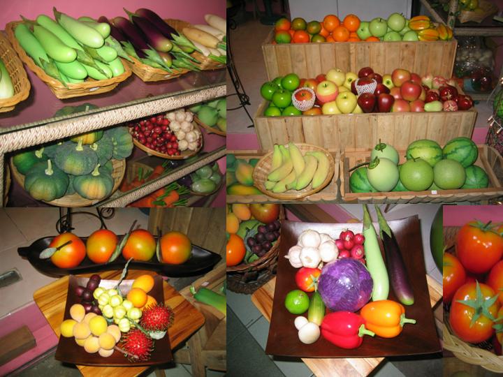 Artificial Fruits &amp; Vegetables