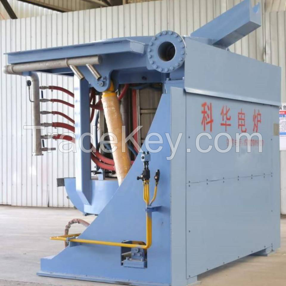 3T Steel Shell Melting furnace for steel scrap