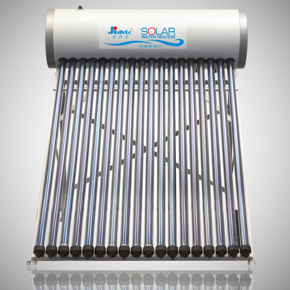 Latest Design Evacuated Tube Pressurized Solar Water Heating 