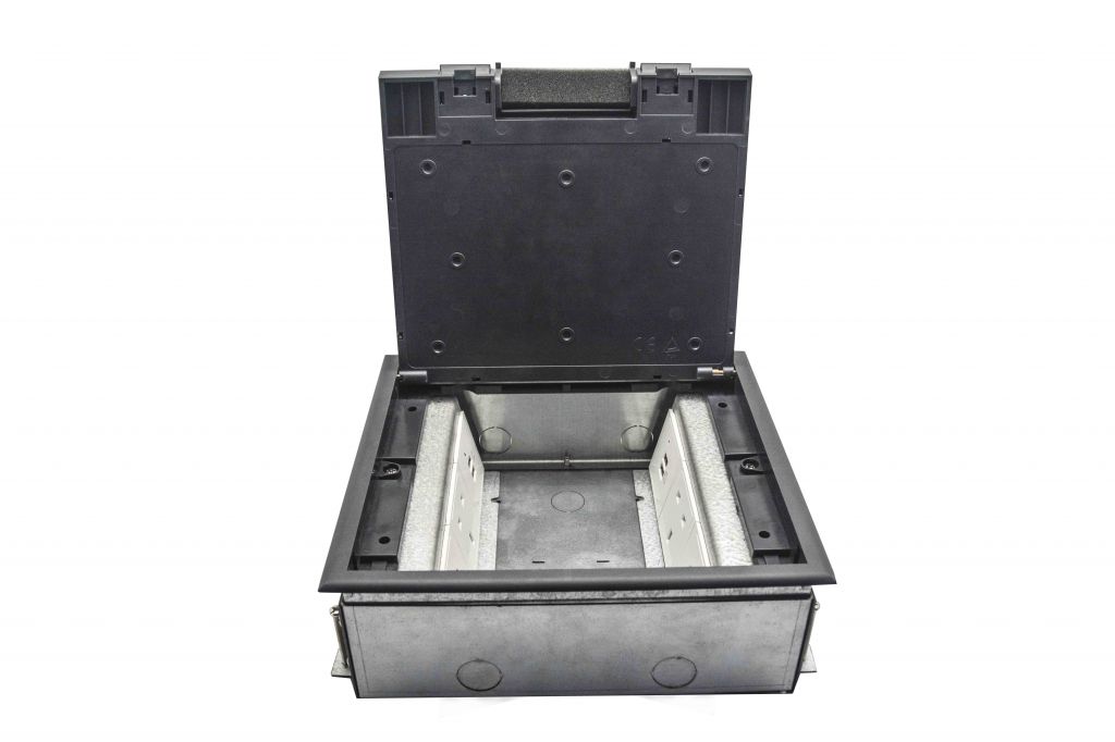 Large Capacity Dark Blue Open Type Floor Box