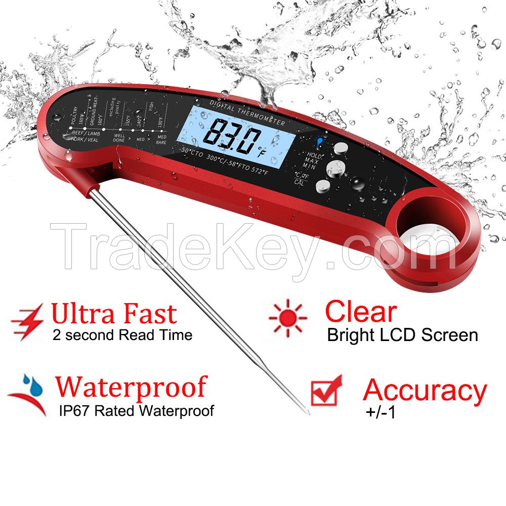 Meat Thermometer BBQ Digital Instant Read Thermometer