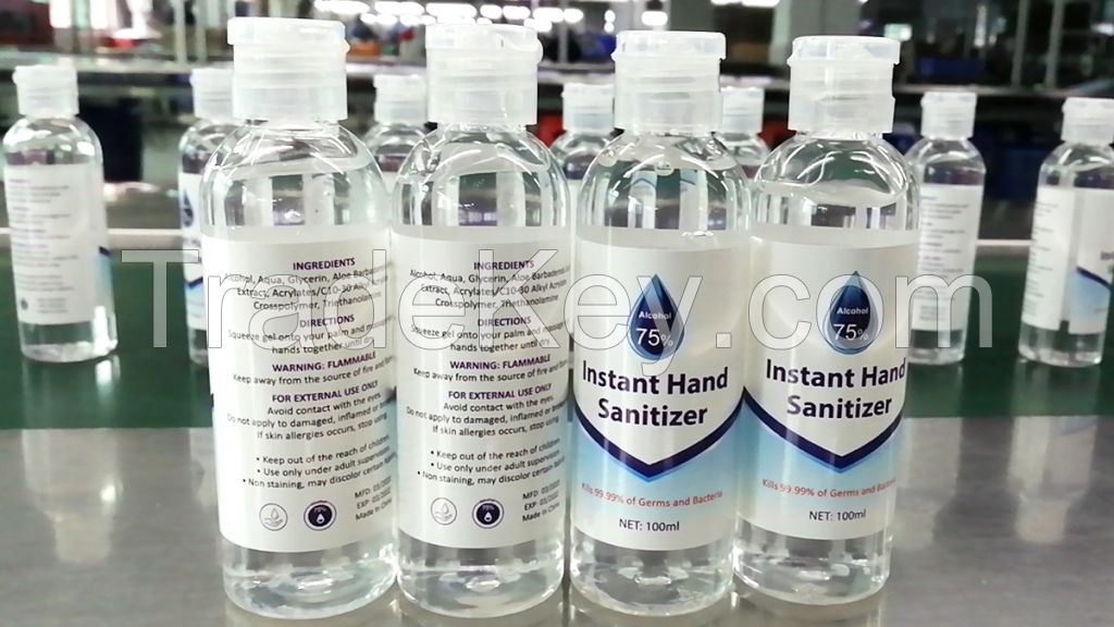 30ml 60ml 100ml 237ml 500ml 1000ml Antibacterial Hand Sanitizer