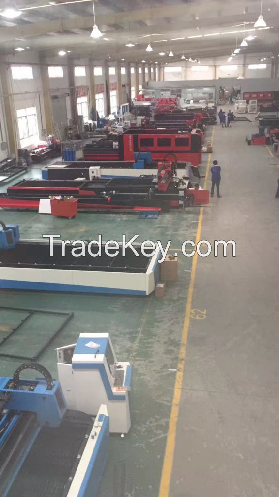 Industrial Metal/Fiber/Plastic/Wood/Acrylic Sheet CNC Plasma/Laser Cutting Machine