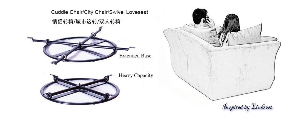 Cuddle Chair Swivel Base-SP002