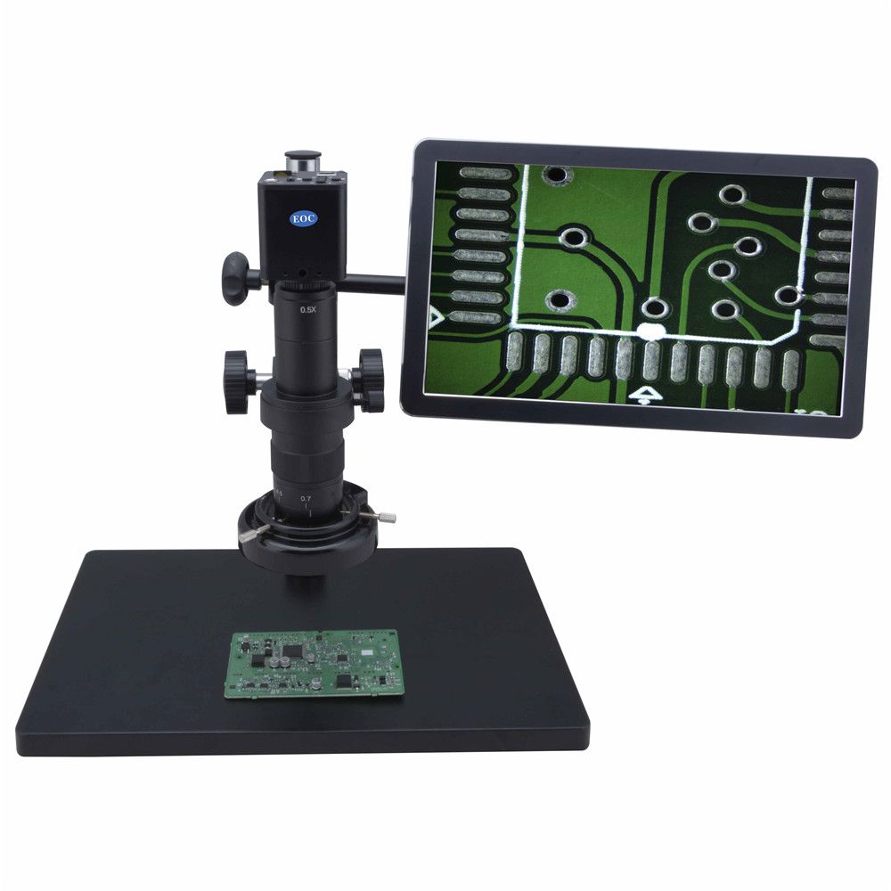 EOC digital microscope 16MP taking photo for SMT BGA