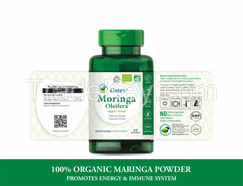 Elate's Moringa Oleifera Super Food