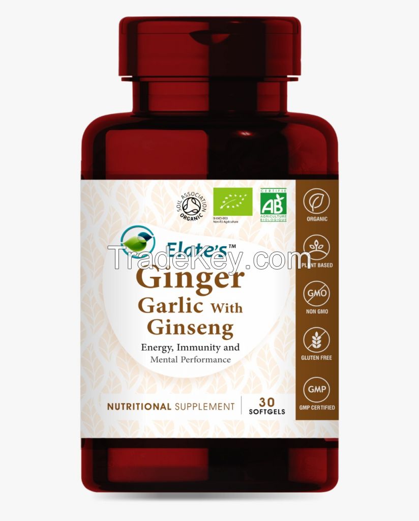 Elate's Ginger Garlic With Ginseng 