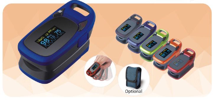 Fingertip Pulse Oximeter (CE, RoSH)