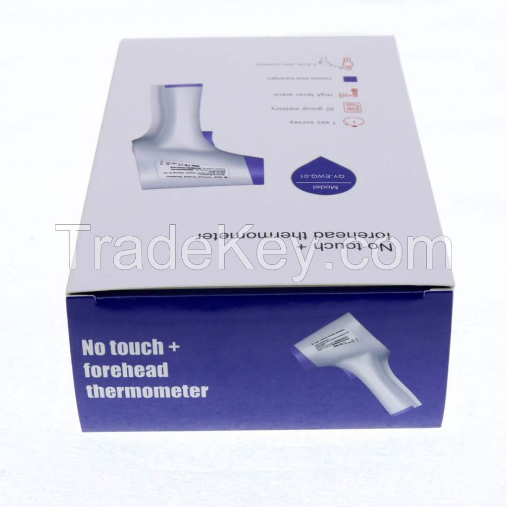 Non Contact IR Thermometers For Baby Adult with FDA CE and FCC certification Test Body and Surface Temperature