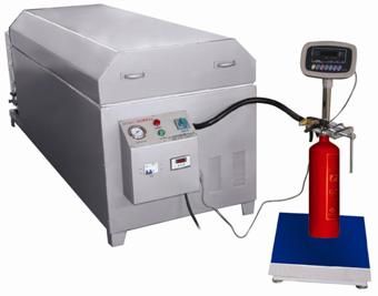 Carbon dioxide filling machine